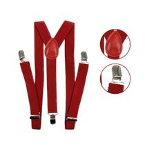 Suspensório Várias Cores Ajustável Adulto - Feminino Masculino