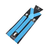 Suspensórios Ajustáveis De Couro Elástico Em Cores Sólidas Para Homens E Mulheres, Acessórios Para