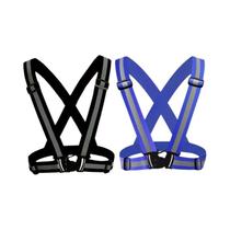 Suspensórios Ajustáveis Unissex Refletivos Para Corrida Noturna Cinto Esportivo Luminoso Colorido