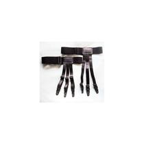 Suspensórios de camisa, sutiã, encaixes de borracha unissex