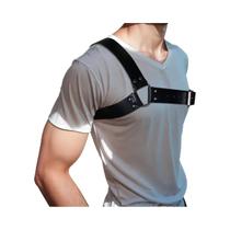 Suspensórios De Couro Ajustáveis Para Homens Estilo Gótico, Cinto De Bondage Corporal, Arnês Punk Suspensórios De Couro Ajustáveis Para Homens Estilo Gótico, Cinto De Bondage Corporal, Arnês Punk