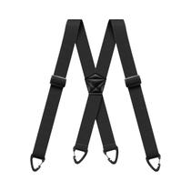 Suspensórios Masculinos Reforçados Ajustáveis Elásticos De 4,06 Cm De Largura Com 4 Presilhas Em X