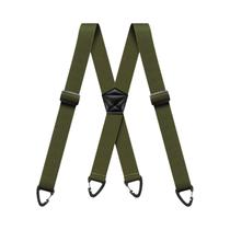 Suspensórios Masculinos Reforçados Ajustáveis Elásticos De 4,06 Cm De Largura Com 4 Presilhas Em X
