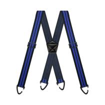 Suspensórios Masculinos Reforçados Ajustáveis Elásticos De 4,06 Cm De Largura Com 4 Presilhas Em X