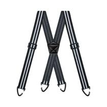 Suspensórios Masculinos Reforçados Ajustáveis Elásticos De 4,06 Cm De Largura Com 4 Presilhas Em X