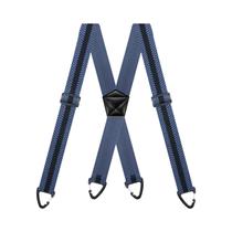 Suspensórios Masculinos Reforçados Ajustáveis Elásticos De 4,06 Cm De Largura Com 4 Presilhas Tipo X