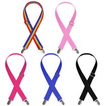 Suspensórios para cães mifengda para fraldas femininas e masculinas, 5 unidades