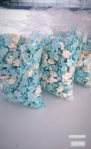 Suspiro Artesanal Azul e Branco No kg