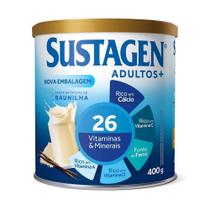 Sustagen Adultos+ Sabor Baunilha 400g Sustagen Sustagen Adultos+ Sabor Baunilha 400g Sustagen