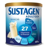 Sustagen Adultos+ Sabor Baunilha 400g