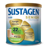 Sustagen Senior Adultos 50+ sem Sabor 370g Sustagen Senior Adultos 50+ sem Sabor 370g