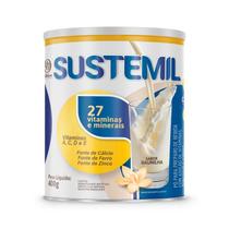 Sustemil Baunilha 400g Suplemento Alimentar com 27 Vitaminas e Minerais Sem Glúten