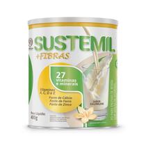 Sustemil Fibras Baunilha 400g Suplemento Alimentar com 27 Vitaminas e Minerais Sem Glúten