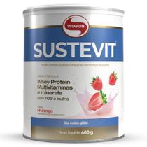 Sustevit Whey Protein Vitafor sabor Morango 400g
