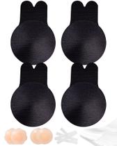 Sutiã adesivo Alki'i Sticky Bra Push Up Silicone Preto, 2 pares Sutiã adesivo Alki'i Sticky Bra Push Up Silicone Preto, 2 pares