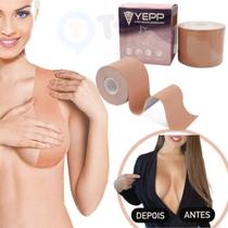 Sutia Adesivo Fita Boob Up Invisivel Fit 3D A Prova d'Agua Resistente ao Suor Levanta Seios Peito - Marca Sutiã