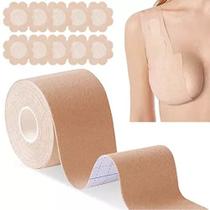 Sutiã Adesivo Levanta Peito Fita Seios + 10 Protetor Mamilos