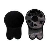 Sutiã Adesivo Levanta Seio Invisible Pushup Orelha De Coelho Preto Cor:2XG Sutiã Adesivo Levanta Seio Invisible Pushup Orelha De Coelho Preto Cor:2XG