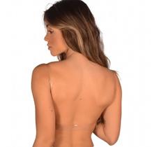 Sutiã Alças De Silicone Costa Nua Soutien Com Bojo Lingerie