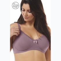 Sutiã Amamentação com Renda Cotton Mondress 20145E Plus Size