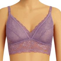 Sutiã Amamentação Em Algodão Sem Bojo Com Renda Santa Passion