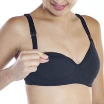 Sutiã amamentação flexível sem bojo com extensor mamãe Morisco - Sutiã amamentação flexível sem bojo com extensor mamãe Morisco -