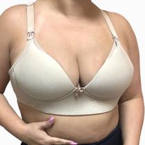 Sutiã Amamentação Plus Size em tecido Modal até o tamanho 60 com bojo