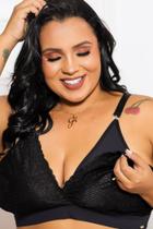 Sutiã Amamentação Plus Size- Forrado - reforçado e Conforto