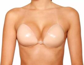 Sutiã Auto Adesivo Bojo de Silicone Unbra Creme Nude Tamanho C 44 46 TAM-G - CX Sutiã Auto Adesivo Bojo de Silicone Unbra Creme Nude Tamanho C 44 46 TAM-G - CX