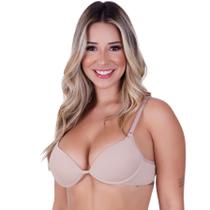 Sutiã Básico com Aro Plástico Feminino Clamar em Microfibra - 2253