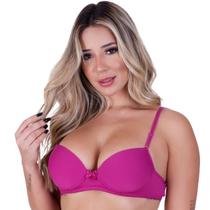 Sutiã Básico com Base Feminino Clamar em Microfibra - 4235