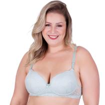 Sutiã Básico com Base Feminino Clamar em Renda - 4251