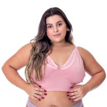 Sutiã Básico Maternidade Amamentação sem Bojo Plus Size Giovanna