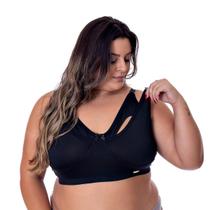 Sutiã Básico Maternidade Amamentação sem Bojo Plus Size Giovanna