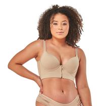 Sutiã bojo com zíper plus size vi lingerie