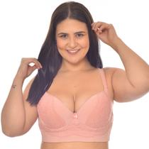 Sutiã Bojo Lateral e Costas Largas Plus Size Reforçado Sustentação - Bwana