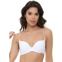 Sutiã Bojo Push-Up Alças Trocáveis Silicone Bruvi Sutiã Bojo Push-Up Alças Trocáveis Silicone Bruvi