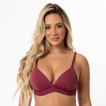 Sutiã Bojo Soft Microfibra Super Macio Sem Aro Elástico Anatômico Lingerie Feminina Confortável