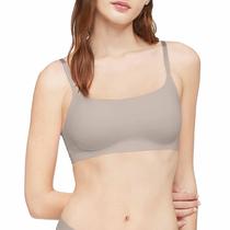 Sutiã Bralette Calvin Klein Invisibles Comfort Grey Heather