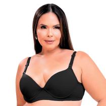 Sutiã C/Base Plus Size em Microfibra Conforto Santa Passion Sutiã C/Base Plus Size em Microfibra Conforto Santa Passion