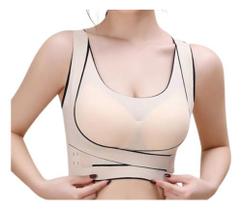Sutiã Cinta Modeladora Levanta Seios Compressão Top