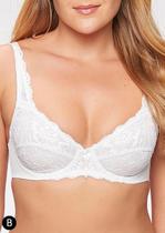 Sutiã Classic Soft W Triumph 24341 Com Aro Renda e Microfibra Taça B T. 42/52