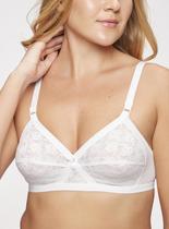 Sutiã Clássico Triumph Extra N 24684 Feminino Renda e Microfibra Taça B T. 44/54