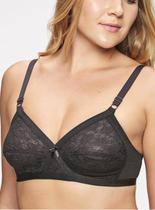 Sutiã Clássico Triumph Extra N 24684 Feminino Renda e Microfibra Taça B T. 44/54 Sutiã Clássico Triumph Extra N 24684 Feminino Renda e Microfibra Taça B T. 44/54