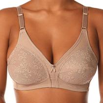 Sutiã Colônial DeMillus Com Renda sem Bojo sem Aro Plus Size