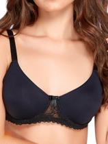 Sutiã com aro e sem bojo valisere 22411 taça b