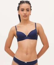 Sutiã Com Base E Com Bojo Laço Marisa-51004 Sutiã Com Base E Com Bojo Laço Marisa-51004