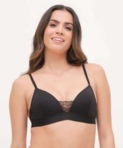 Sutiã Com Base E Com Bojo Recorte Marisa-70008 Sutiã Com Base E Com Bojo Recorte Marisa-70008