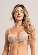 Sutiã com Bojo Básico Lingerie Premium Sustentação Soutien Confortável Alça Regulável Liso Sutiã com Bojo Básico Lingerie Premium Sustentação Soutien Confortável Alça Regulável Liso