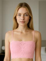 Sutiã com Bojo de Renda Top Faixa - c2 MELISSA